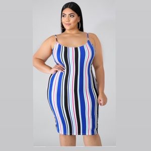 Plus size fitted dress